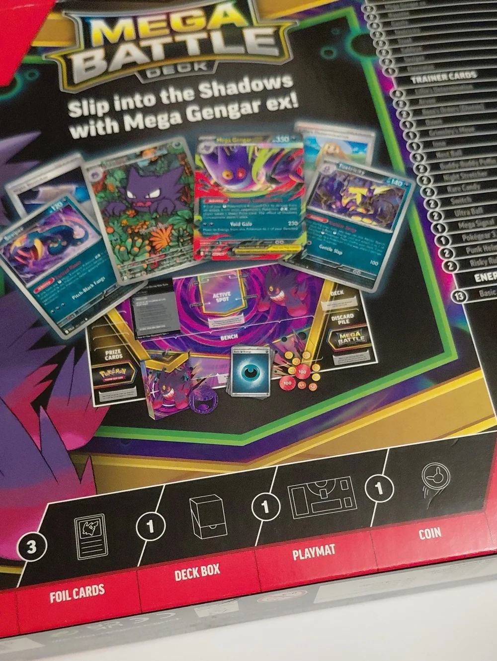 SEALED Mega Gengar ex Battle Deck - Pokemon- Mega Evolution